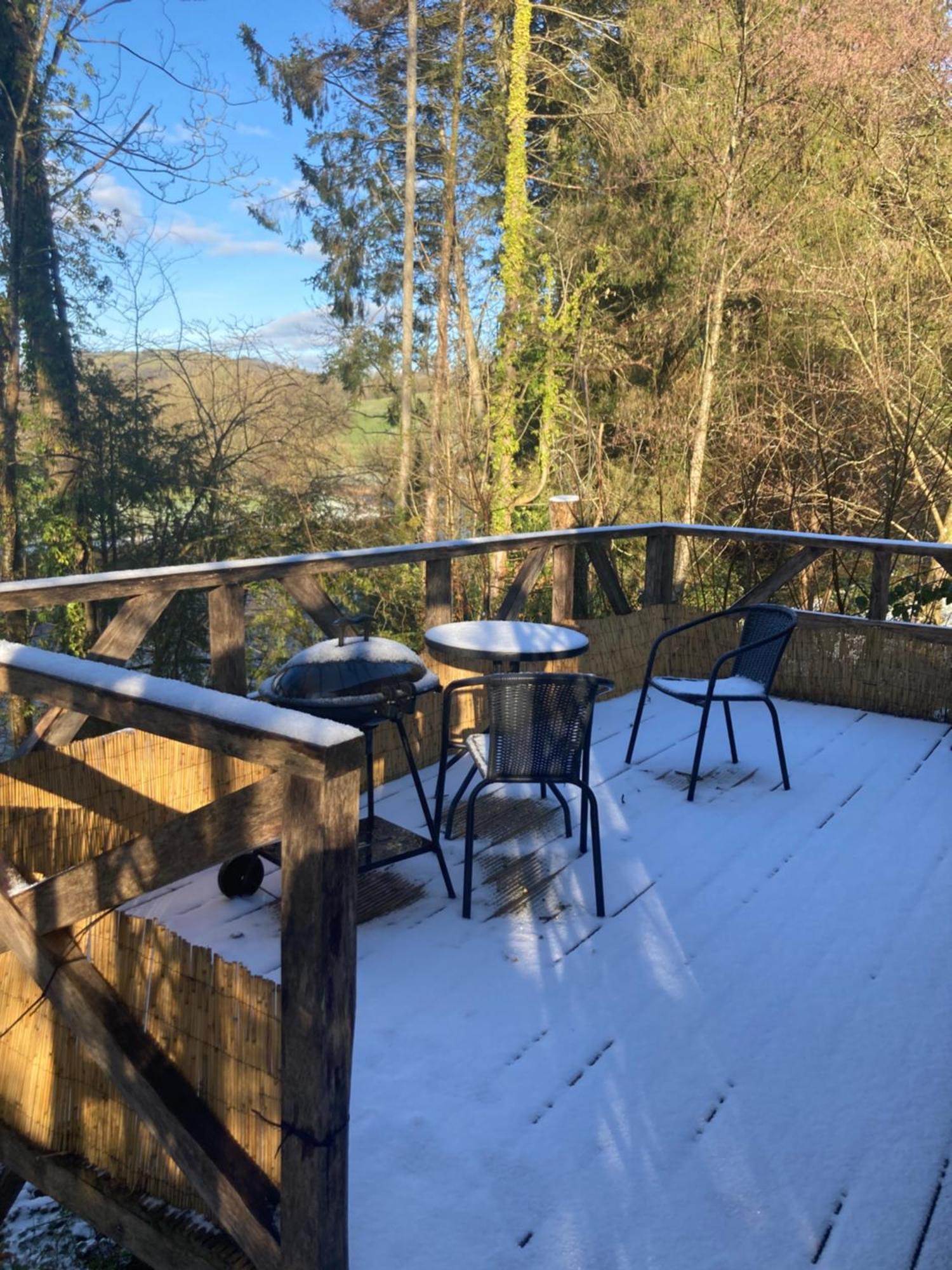 Honey Bee Cabin Llandysul Bagian luar foto