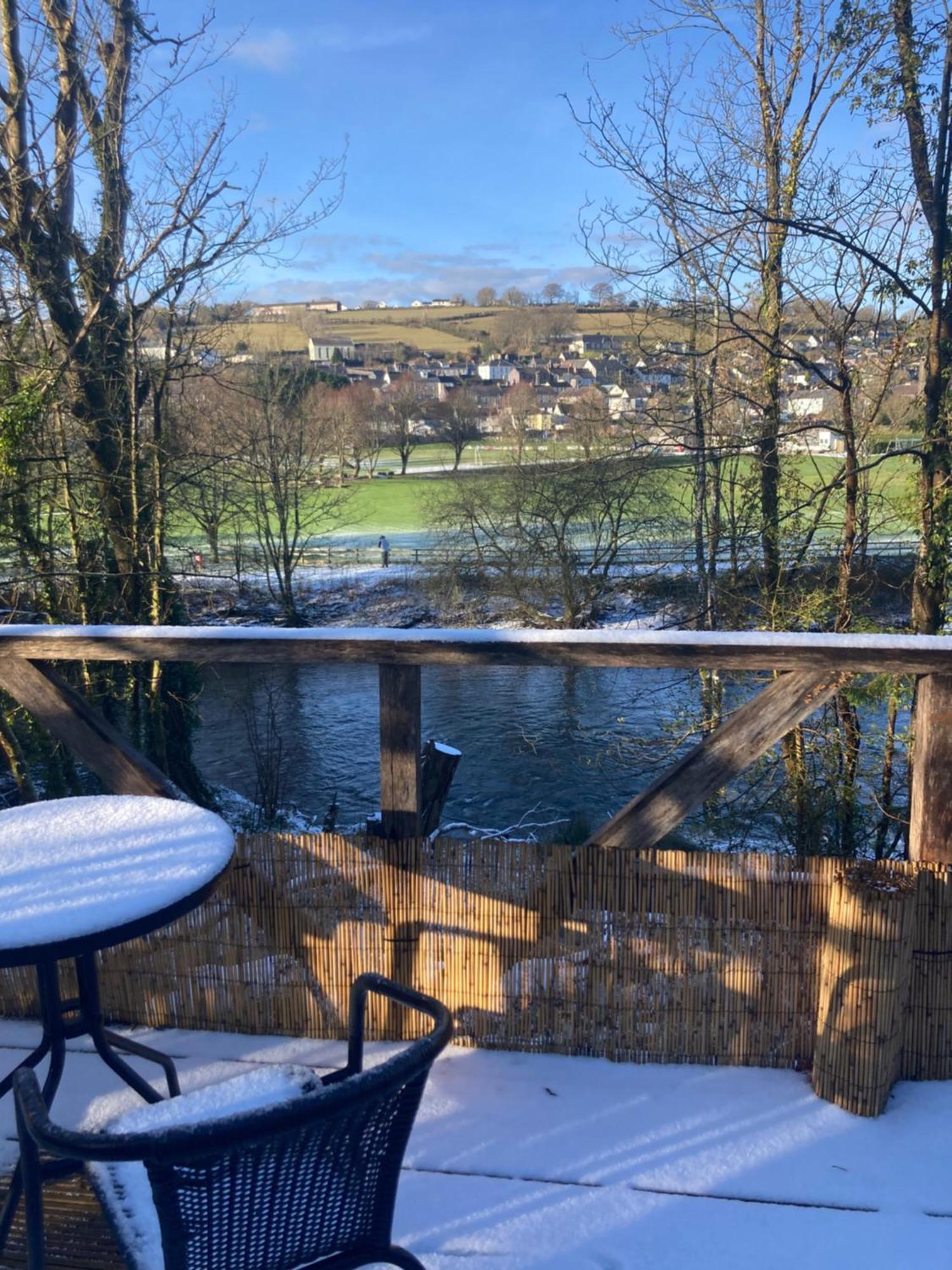 Honey Bee Cabin Llandysul Bagian luar foto